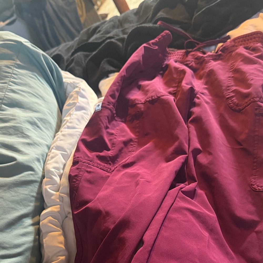 Maroon nurse pants